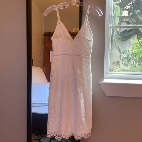 NWT ASTR The Label - Lattice Inset Lace Dress - Picture 8 of 8